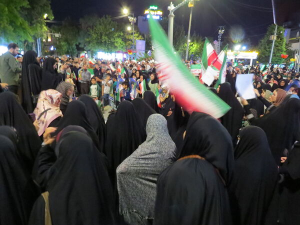 اجتماع مردم غیور بجنورد در حمایت از بیانات مقام معظم رهبری