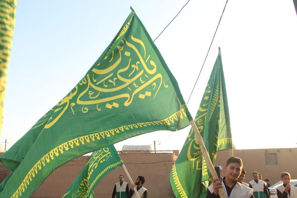 کاروان نمادین حضور امام رضا (ع) در یزد