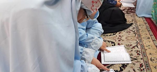 برگزاری آیین اعتکاف در مصلی رشت