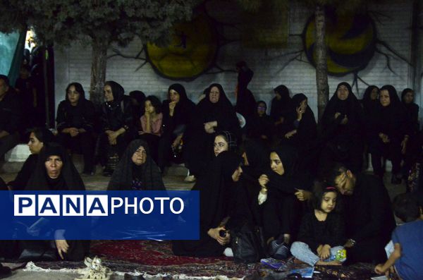 مراسم شب نهم محرم در هیئت فرهنگیان  نیشابور