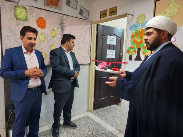 افتتاح اتاق بهداشت «مدرسه جهان‌سوزان ۲»