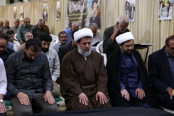 مراسم بزرگداشت شهدای خدمت در مسجد جامع شهرستان آباده 