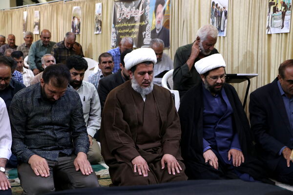 مراسم بزرگداشت شهدای خدمت در مسجد جامع شهرستان آباده 