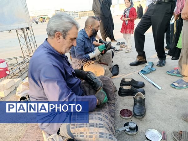 جلوه هایی از پیاده‌روی «امت احمد» در مسیر جمکران