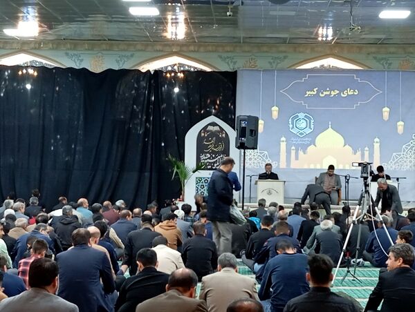 برگزای مراسم شب قدر و نوزدهم ماه رمضان در امامزاده سید حمزه کاشمر