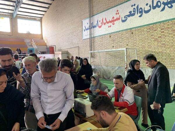 ششمین دوره انتخابات مجامع جمعیت هلال احمر در شهرستان سملقان