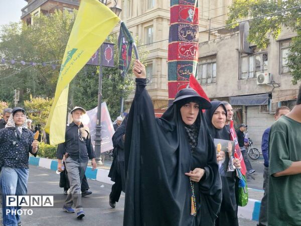 روایت حضور عاشقان حسینی در مسیر دلدادگی