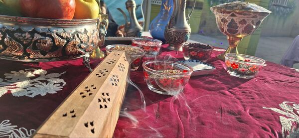 پاسداشت آیین کهن مهرگان در دبیرستان فرزانگان دوره اول