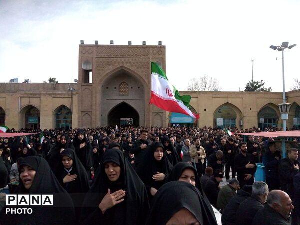 عزاداری شهادت مظلومانه امام خامنه ای 