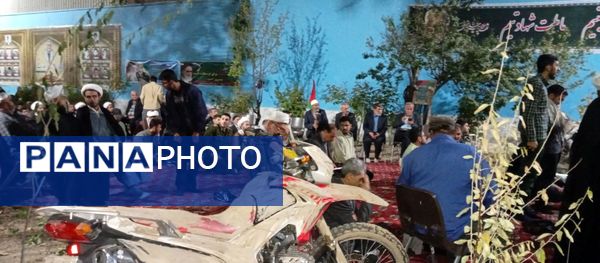 یادواره شهدای طلاب و روحانیت در حوزه علمیه آیت الله حکیم شهرستان شیروان