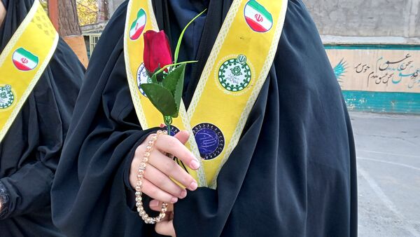 مراسم وداع با شهید گمنام در دبیرستان دانشور یک نیشابور
