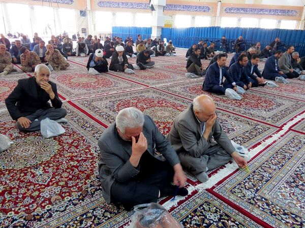 آیین یادبود شهیدان خدمت در مصلای امام خمینی(ره)  شهرستان بجنورد