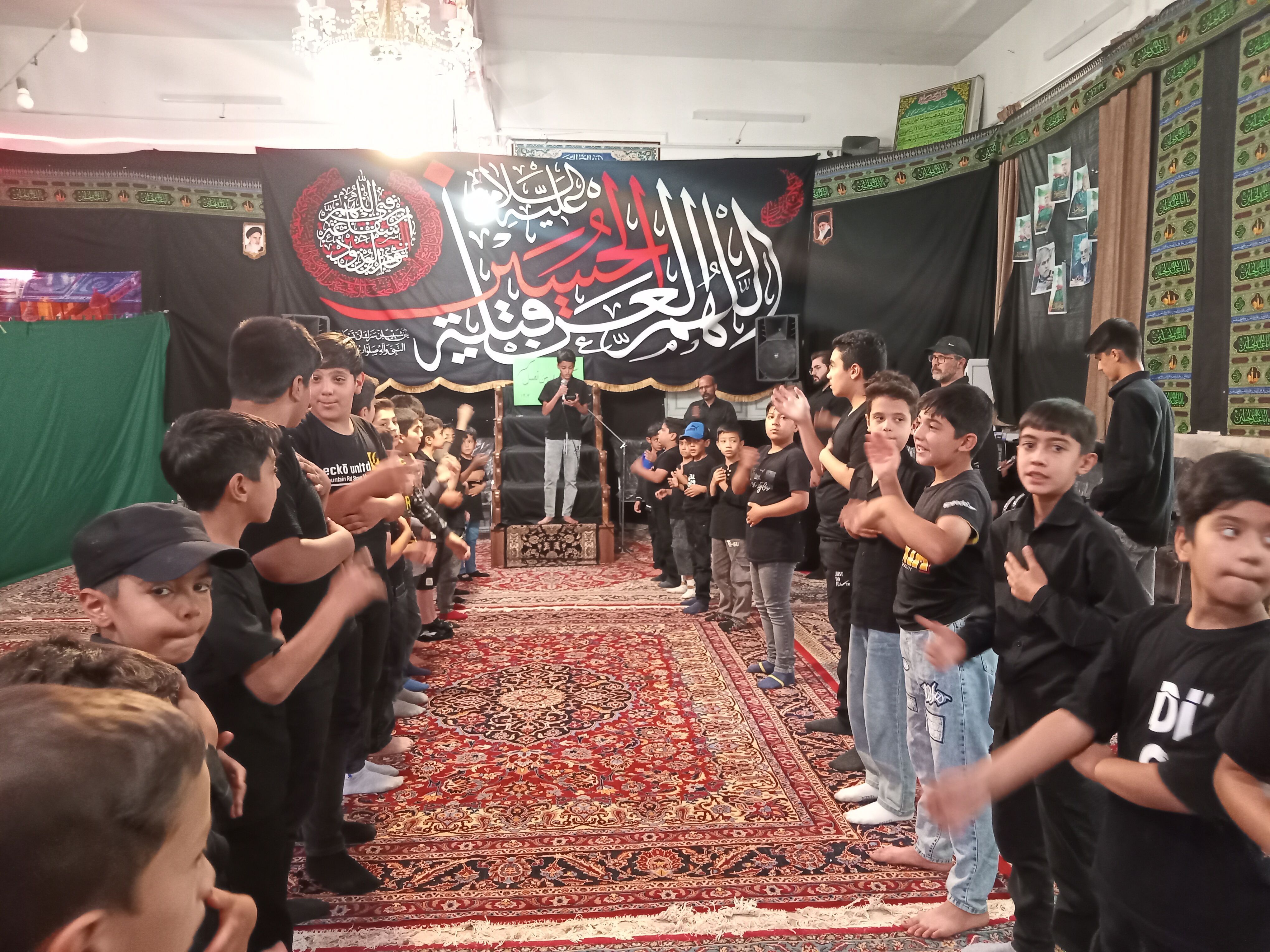 سوگواره احلی من العسل در شهر رباطسنگ