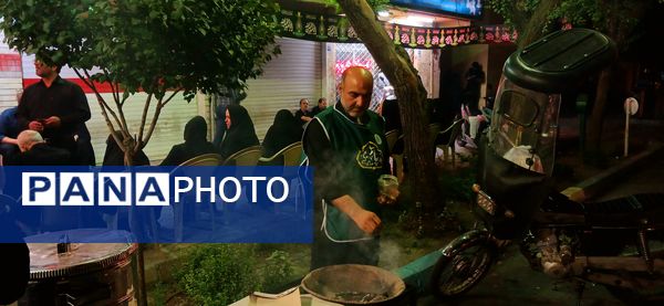 شب هفتم محرم در کنار شهدای اصفهان