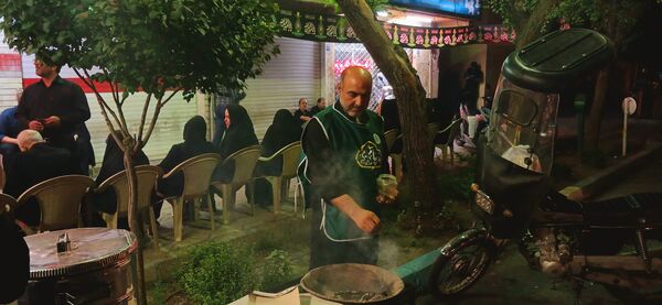 شب هفتم محرم در کنار شهدای اصفهان