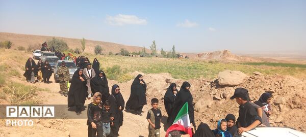 آیین بزرگداشت جاماندگان اربعین در کلاته بایزید