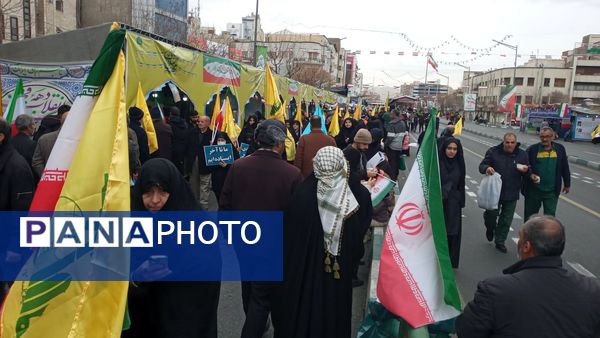 تجدید پیمان مردم پایتخت در روز ۲۲ بهمن