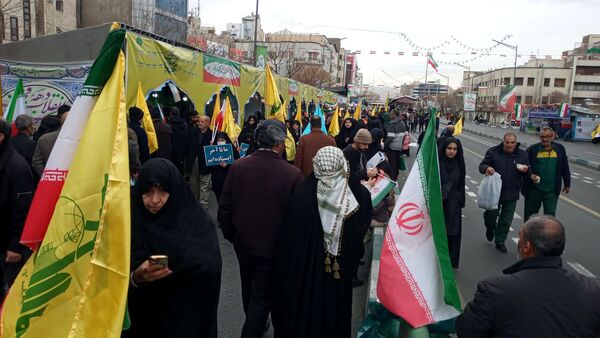تجدید پیمان مردم پایتخت در روز ۲۲ بهمن