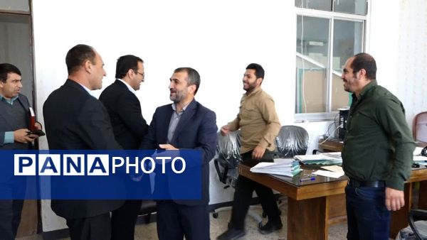 بازدید مدیرکل آموزش و پرورش کهگیلویه و بویراحمد از واحدهای اداری