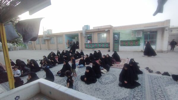 برگزاری هیئت دانش‌آموزی دختران حاج قاسم