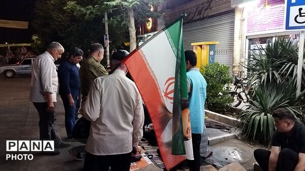  موکب واکس صلواتی روستای باغشن گچ در نود و هشتمین شب از اجتماعات مردمی 