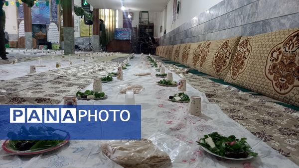 برپایی ضیافت افطار و محفل انس با قرآن در سملقان