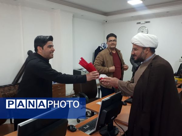 دیدار فرماندار شهرستان سملقان با رئیس بنیاد شهید به‌مناسبت گرامیداشت روز شهدا