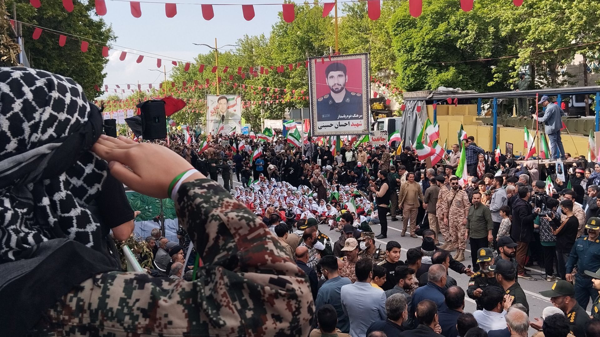 رزمایش عظیم اقتدار ملی جان‌ فدایان ایران در خرم‌‌ آباد