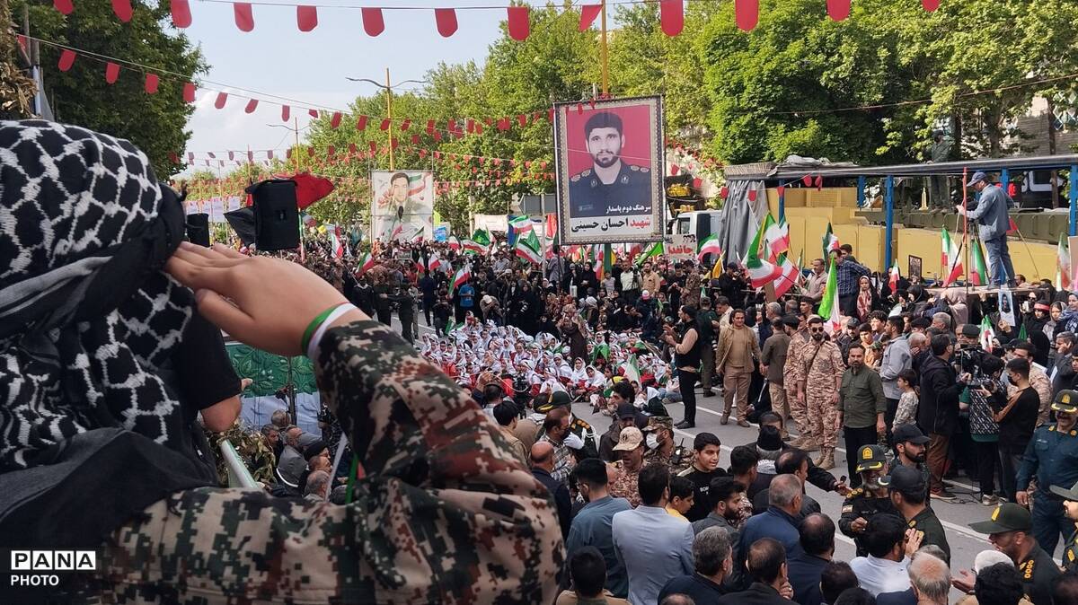 رزمایش عظیم اقتدار ملی جان‌ فدایان ایران در خرم‌‌ آباد