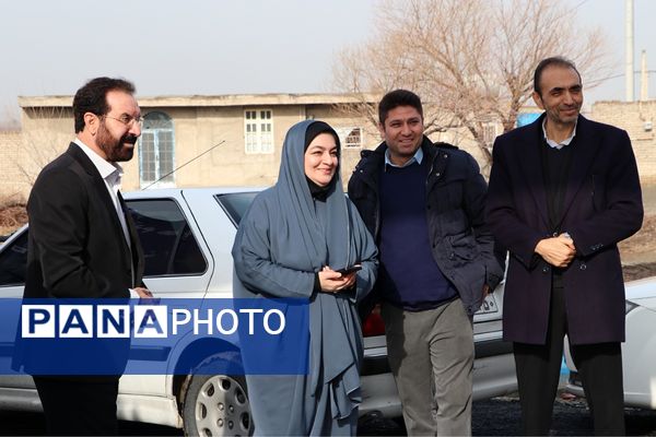 آیین افتتاح مدرسه ۱۴ کلاسه روستای خیرآباد