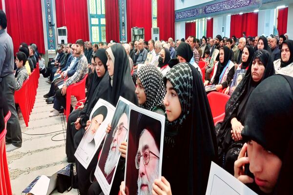 مراسم سی و پنجمین سالگرد ارتحال امام ( ره) در حسینیه ثارالله یاسوج