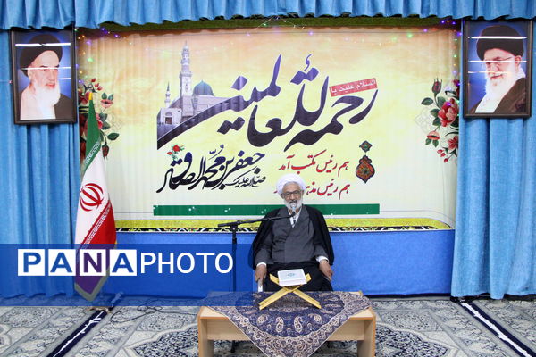 جشن میلاد رسول اکرم(ص) و امام جعفر صادق(ع) در دفتر نماینده ولی فقیه استان یزد 