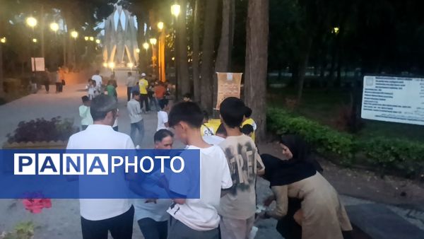 بازدید پسران دومیدانی کاران استان خراسان رضوی از آرامگاه عطار و خیام