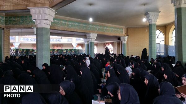 مراسم سوگواری شهادت رهبر انقلاب در مسجد امام علی(ع)