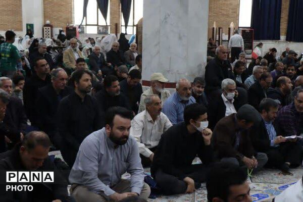 گرامیداشت اربعین رهبر شهید انقلاب و شهدای جنگ رمضان در نماز جمعه باقرشهر و کهریزک 