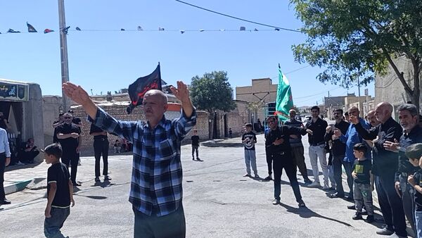 مراسم سنتی هیئت ثامن الائمه روستای سلطان آباد نمک
