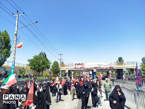 خادم حضرت خورشید بازگشت به آغوش حرم