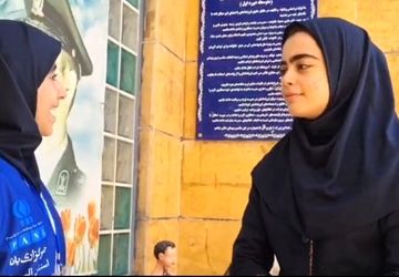 مراسم روز ملی آزمایشگاه در دبیرستان شهید تیمسار فلاحی ناحیه یک کرج