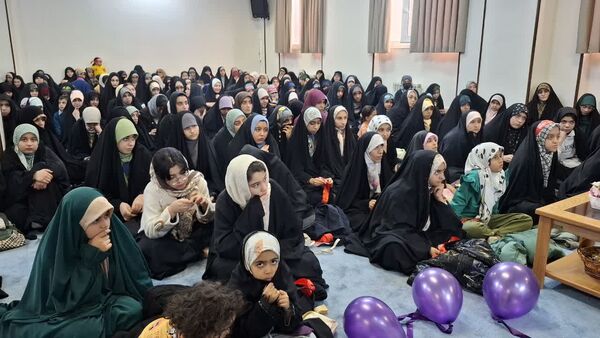 مراسم جشن هیات ریحانه الحرم سازمان دانش‌آموزی قم