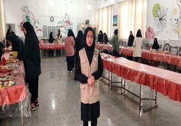 نمایشگاه و بازارچه کارو فناوری در دبیرستان شهید مجید دهنوی نیشابور