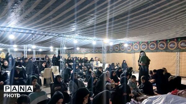 مراسم احیای شب بیست و سوم ماه رمضان در لارستان 