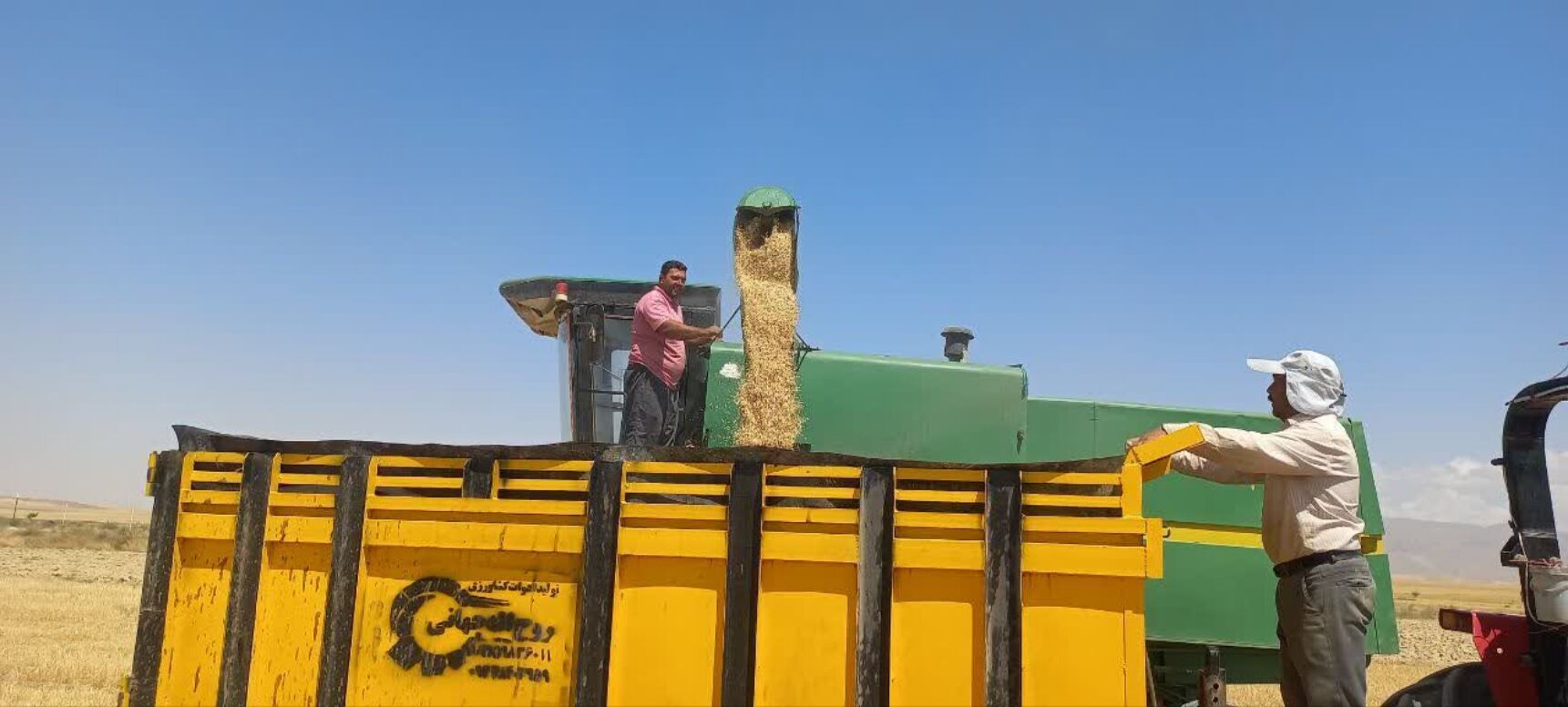 بازدید از مراکز خرید گندم در شهرستان فاروج