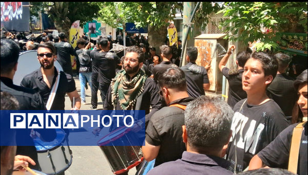 مراسم تاسوعای حسینی در شهرستان گالیکش