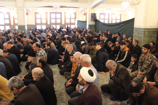 نماز جمعه باشکوه بندپی شرقی