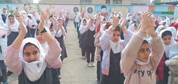 جشن و سرور در مدارس شهرستان هلیلان 