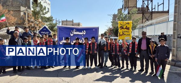 راهپیمایی روز قدس در شهرستان رشتخوار