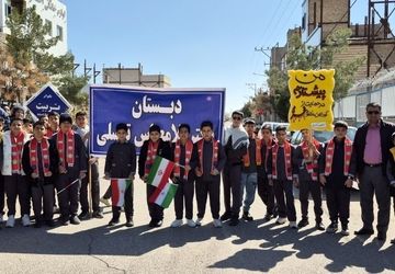 راهپیمایی روز قدس در شهرستان رشتخوار