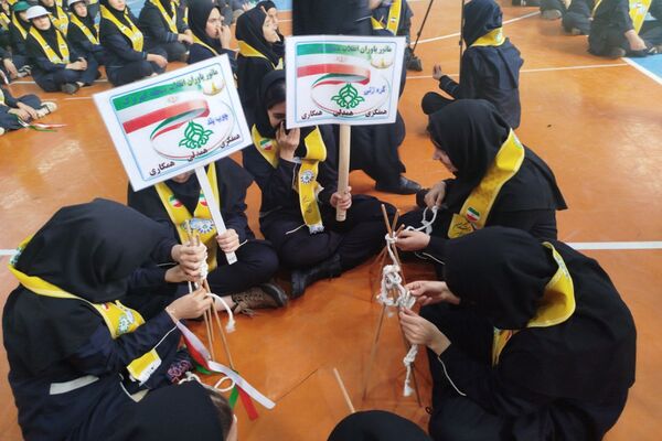 مانور بزرگ یاوران انقلاب کهریزک 