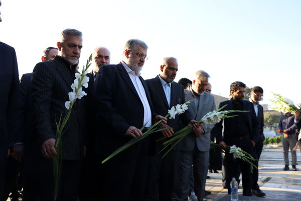 تجدید پیمان استاندار تهران با آرمان های شهدا