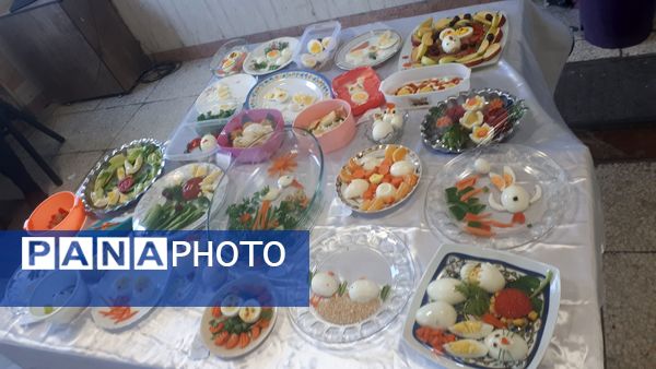 جشنواره تخم مرغ دبستان دخترانه فاطمه بهزادی  چناران